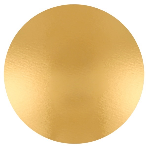 Goudplaat Karton Rond 24cm+ Goudplaat Karton Rond 24cm+