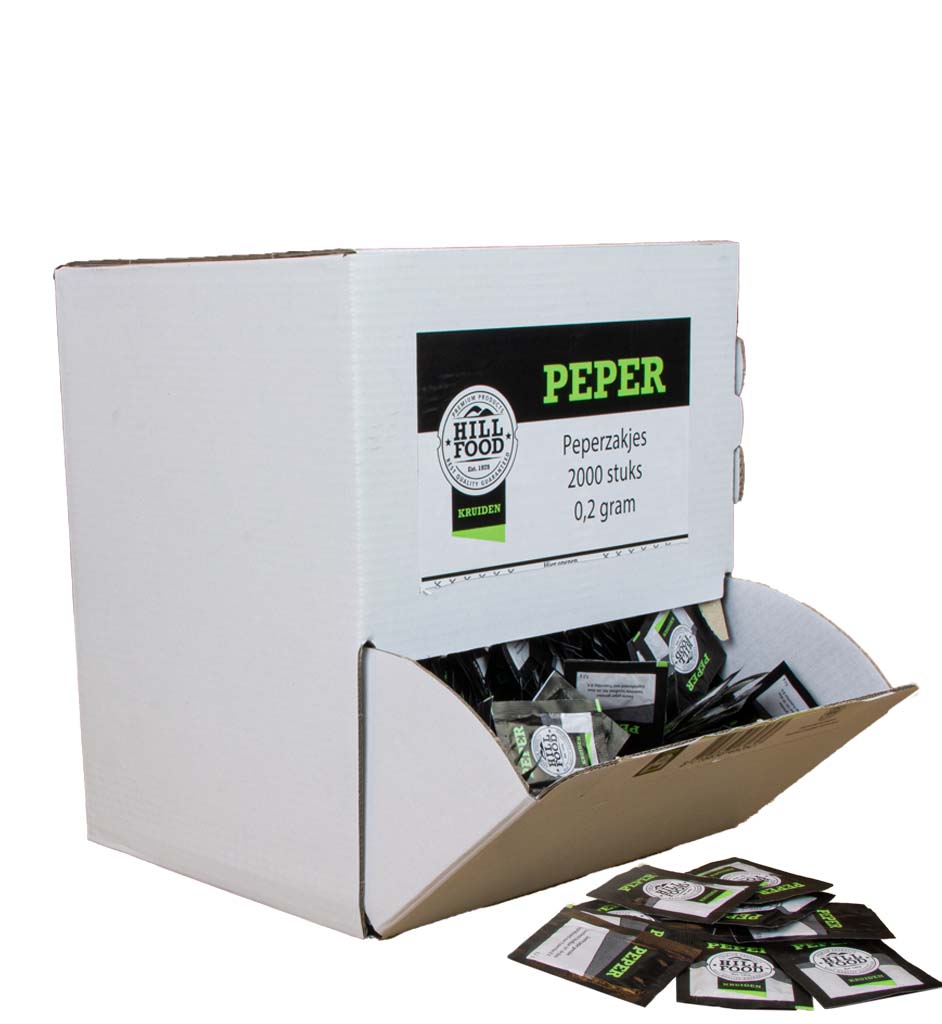 Hillfood Peperzakjes 0,2g Hillfood Peperzakjes 0,2g