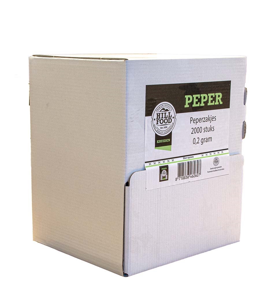 Hillfood Peperzakjes 0,2g Hillfood Peperzakjes 0,2g