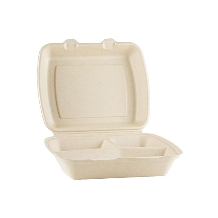 Menubox Suikerriet 3-Vaks 23x21x8cm Menubox Suikerriet 3-Vaks 23x21x8cm