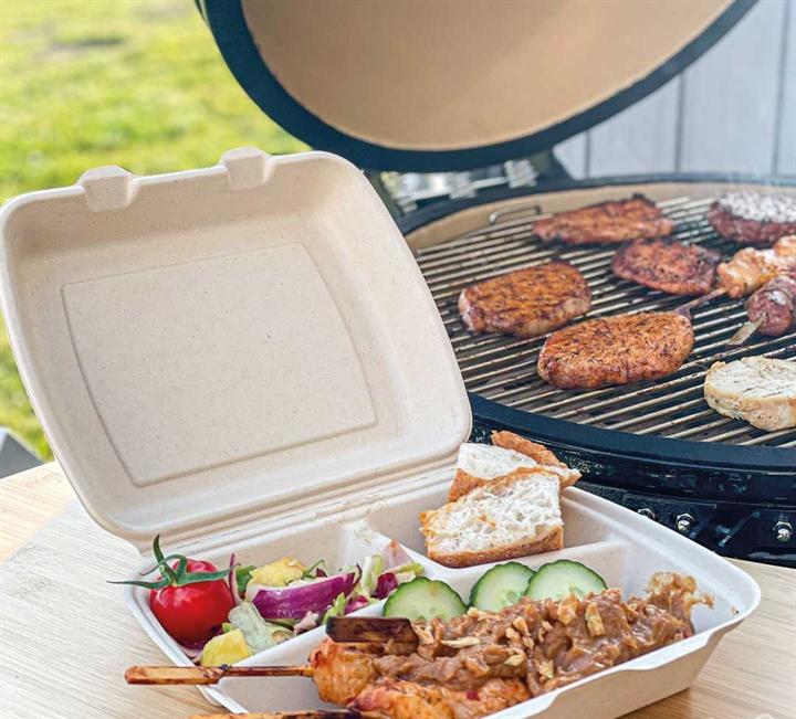 Menubox Suikerriet 3-Vaks 23x21x8cm Menubox Suikerriet 3-Vaks 23x21x8cm