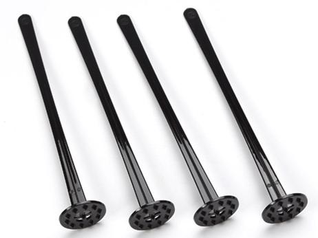 Tonicstampers Zwart 17cm 100st