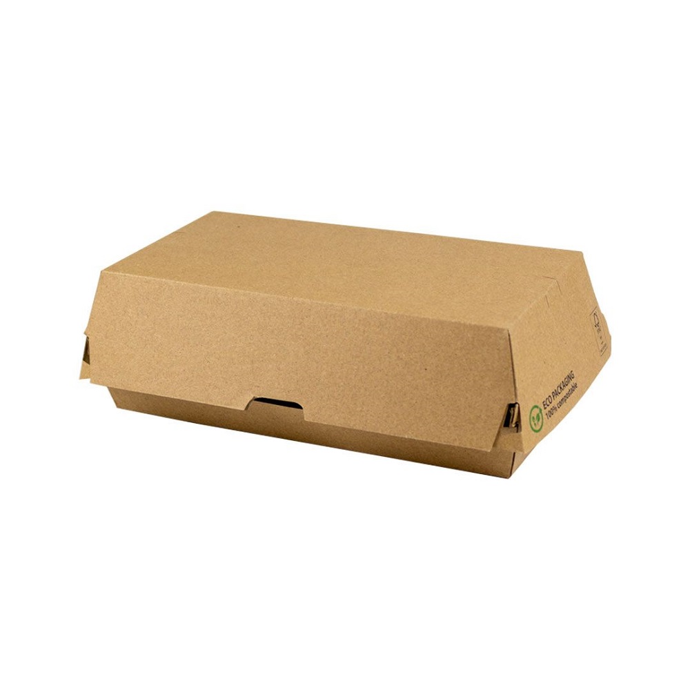 Loempiabox Golfkarton 21x11x8cm