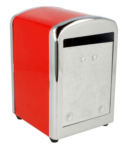 Compactvouw Servetdispenser Rood