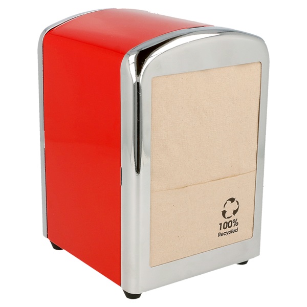 Compactvouw Servetdispenser Rood Compactvouw Servetdispenser Rood