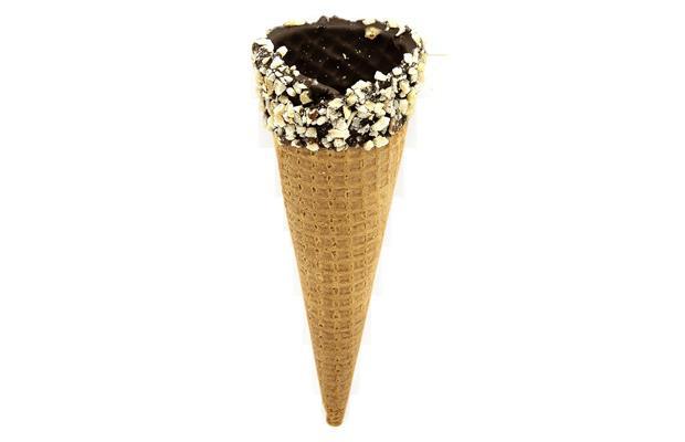 Oubliehoorn Ø57x150mm Choco Nootjes