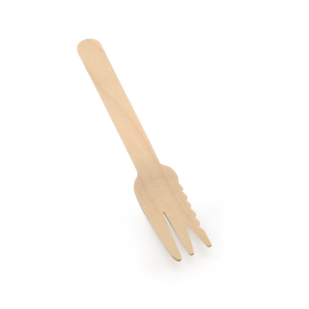 Snackvorken Hout Bio 14cm Snackvorken Hout Bio 14cm