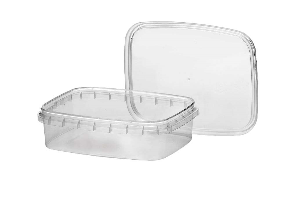 Bakje PP 150cc RH+Deksel Verzegelb. Bakje PP 150cc RH+Deksel Verzegelb.