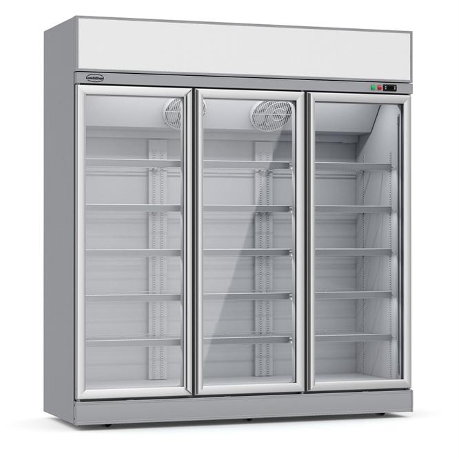 Koelkast 3 Glasdeuren INS-1530R Koelkast 3 Glasdeuren INS-1530R