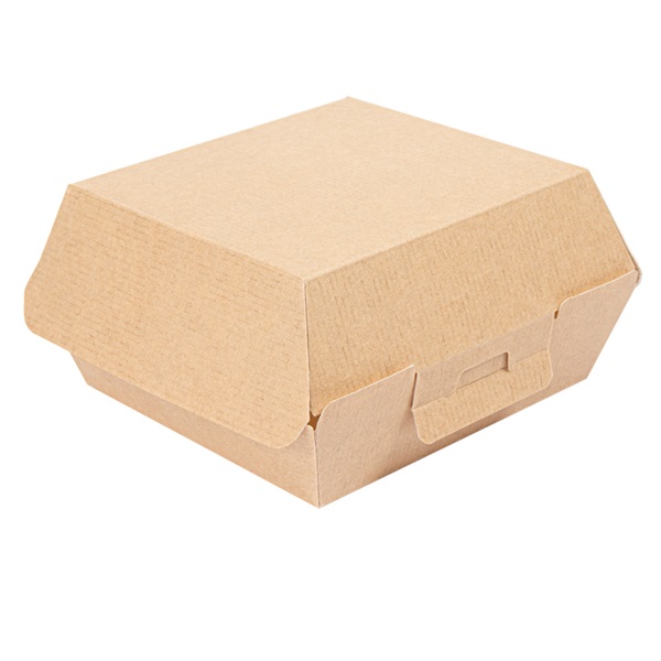 Hamburger Box Karton Bio 13x12x6cm