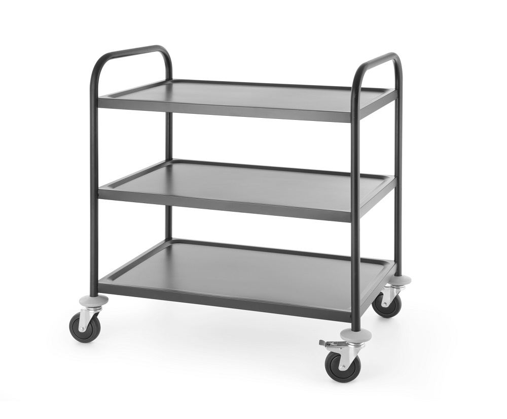 Serveerwagen Mat Zwart Serveerwagen Mat Zwart