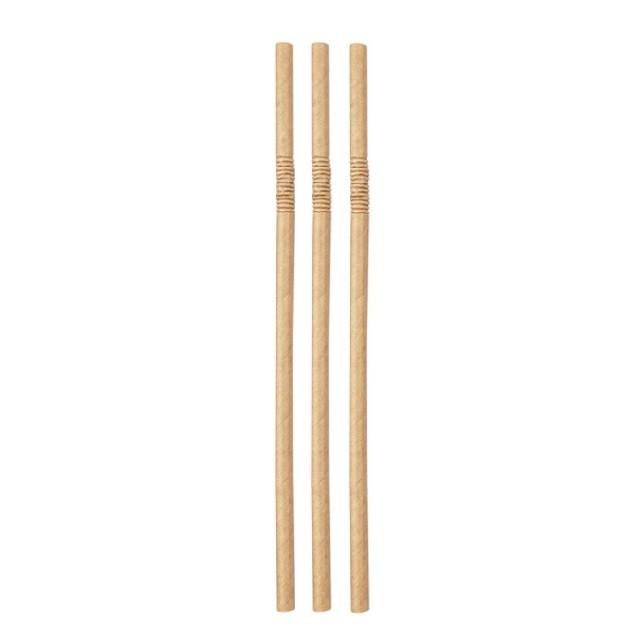 Buigrietje Karton Ø6mm 24cm Bruin