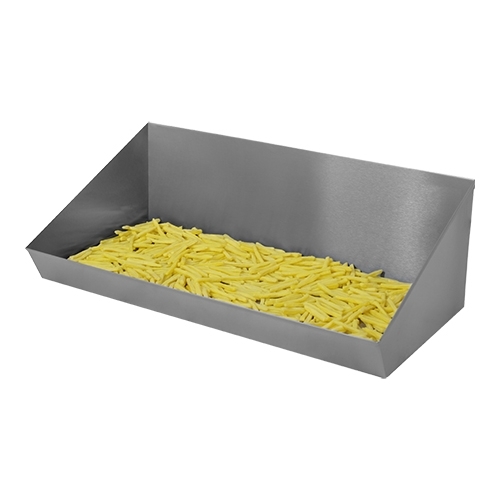 Frites uitschepbak rvs wandmodel 70 Frites uitschepbak rvs wandmodel 70