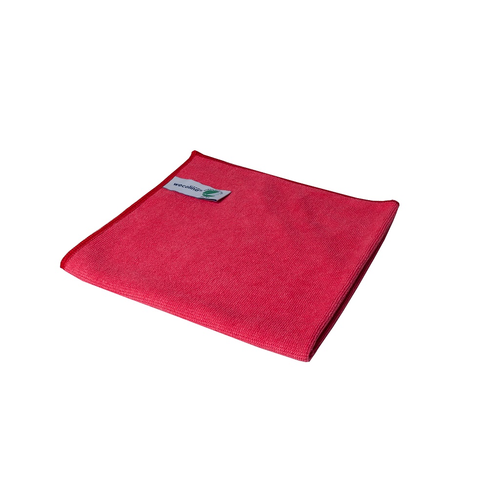 Microvezeldoek 40x40cm Rood Microvezeldoek 40x40cm Rood