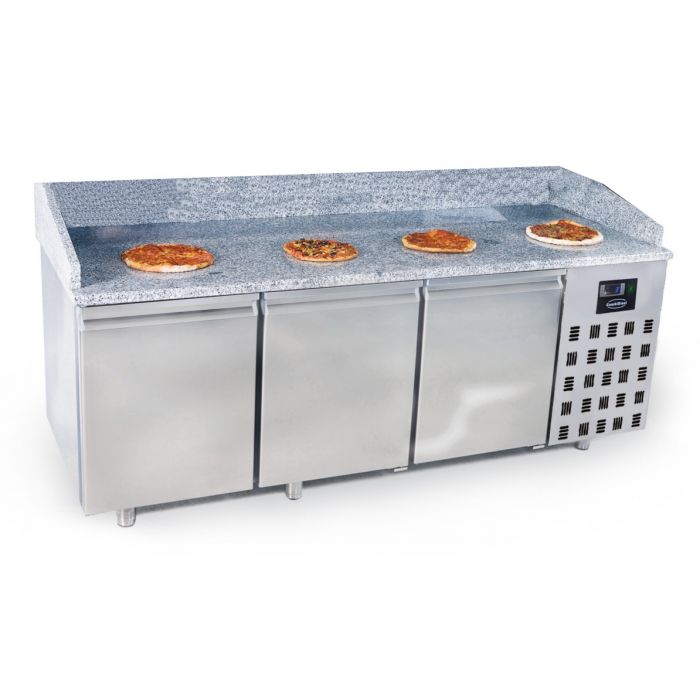 Pizzawerkbank 3 deuren 2100x800
