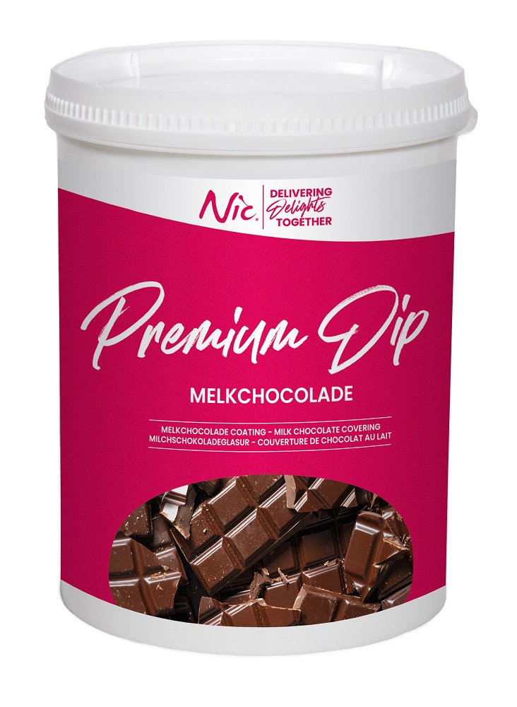 Premium Dip Melkchocolade NIC 1,2kg Premium Dip Melkchocolade NIC 1,2kg