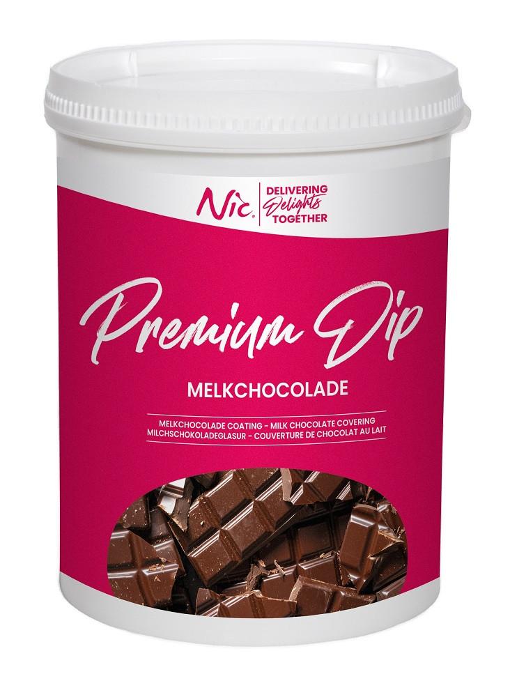 Premium Dip Melkchocolade NIC 1,2kg