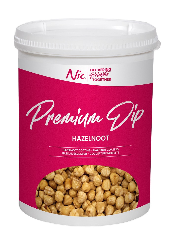 Premium Dip Hazelnoot NIC 1,2kg Premium Dip Hazelnoot NIC 1,2kg