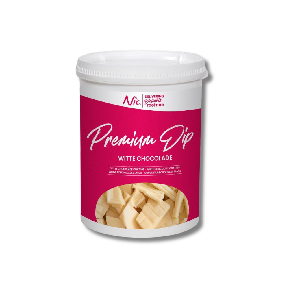 Premium Dip Witte Chocolade NIC 1,2