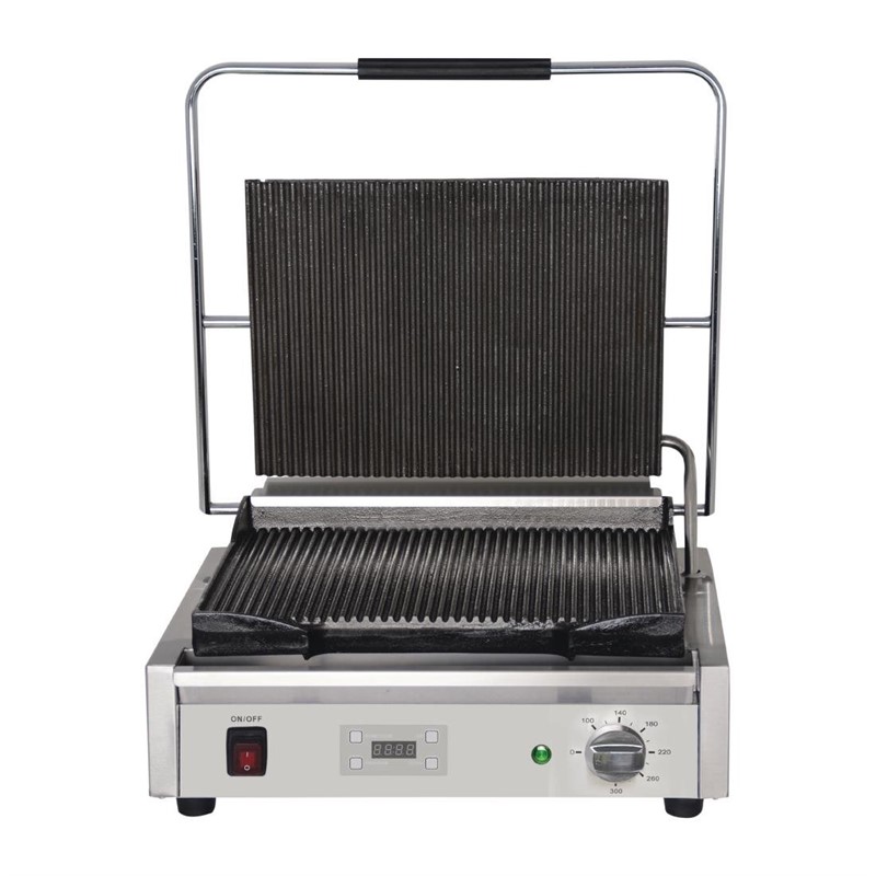 Buffalo enk. contactgrill gr. groef Buffalo enk. contactgrill gr. groef