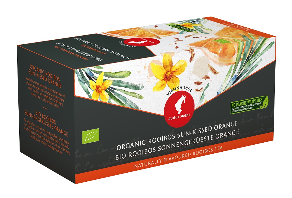 Thee JM Bio Rooibos Orange Piramide