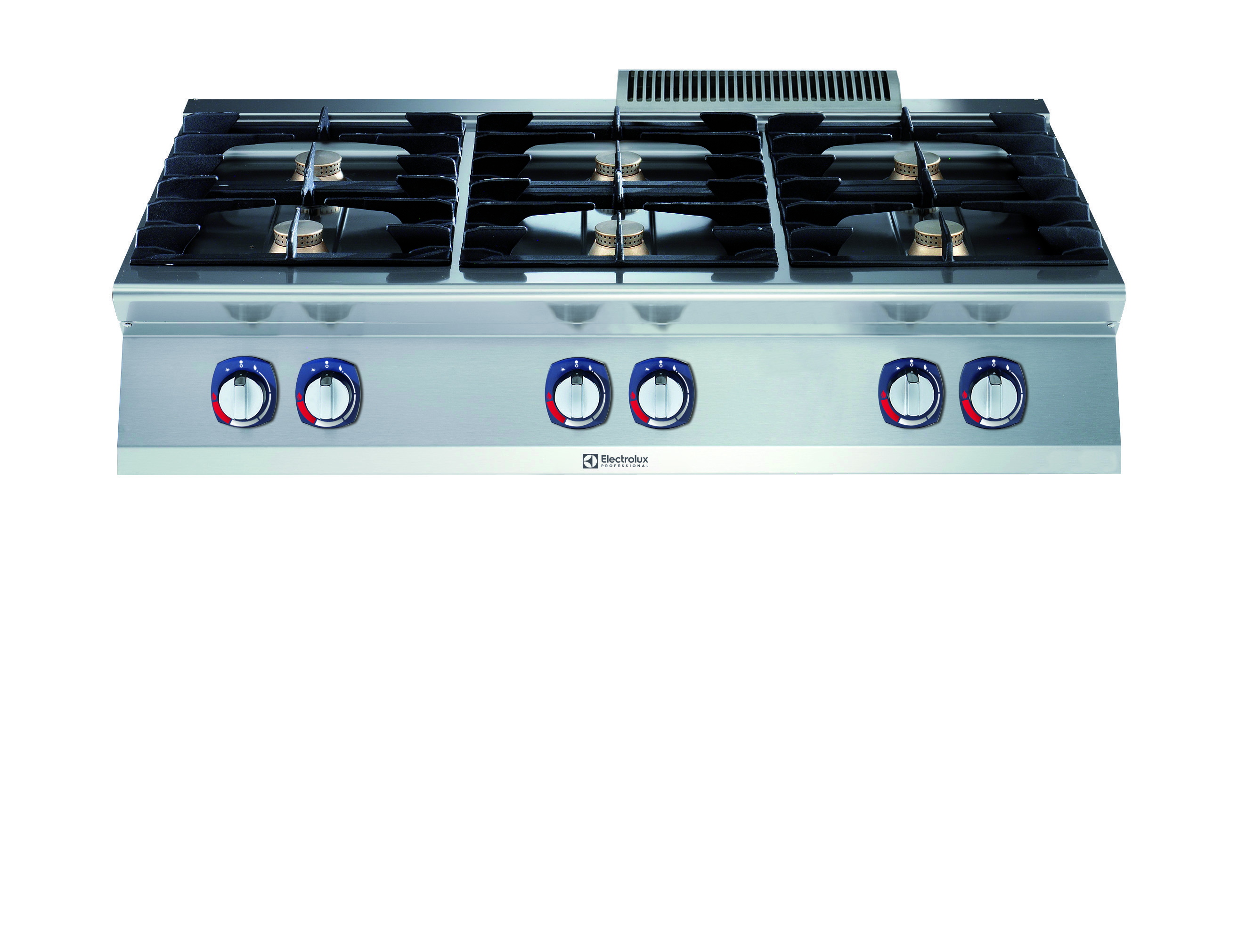 Gasfornuis met 6 branders 1200mm