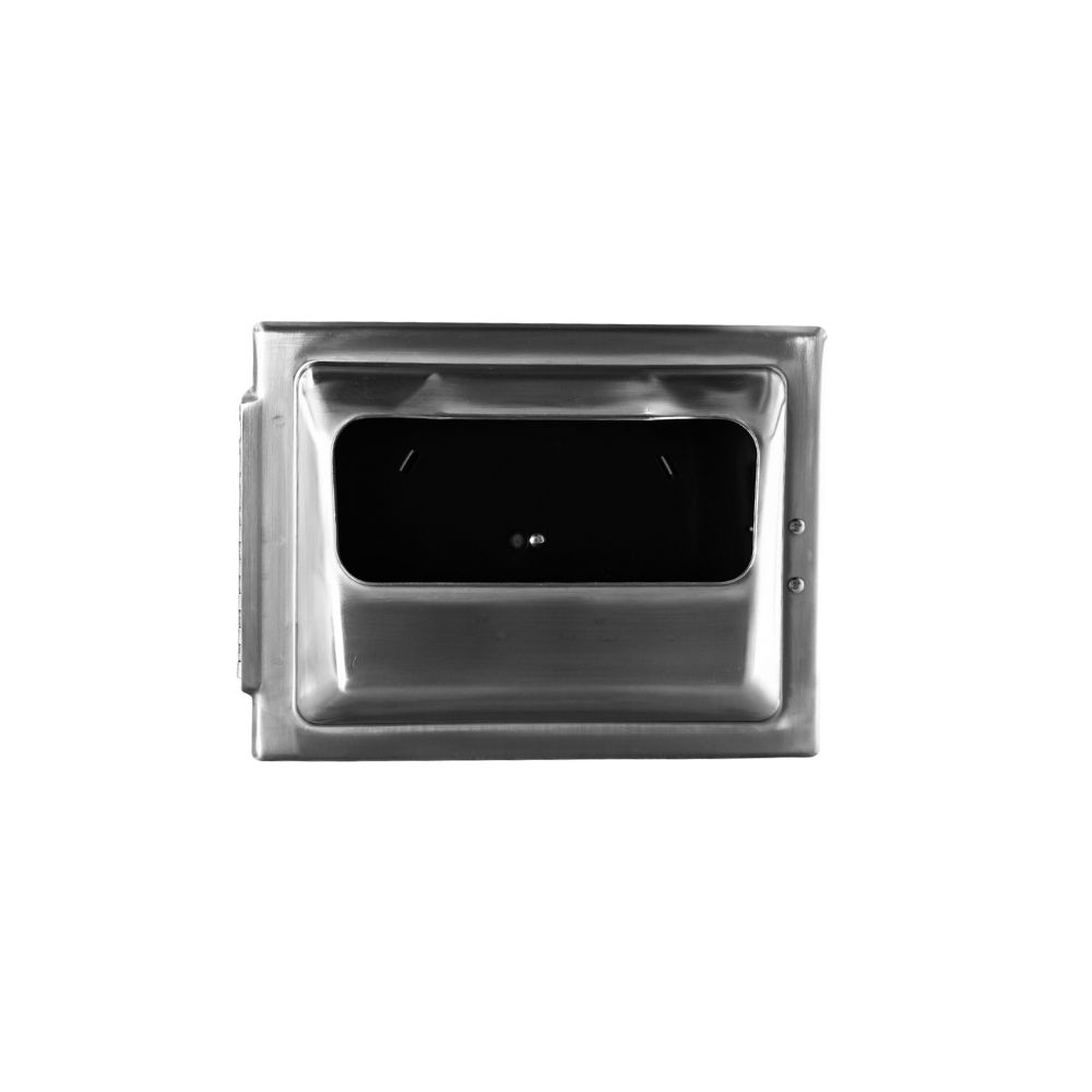 Inbouw Servetdispenser met koker Inbouw Servetdispenser met koker