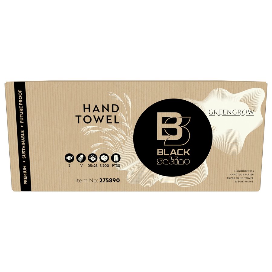 Handdoek PT30 2-Laags BS GreenGrow Handdoek PT30 2-Laags BS GreenGrow