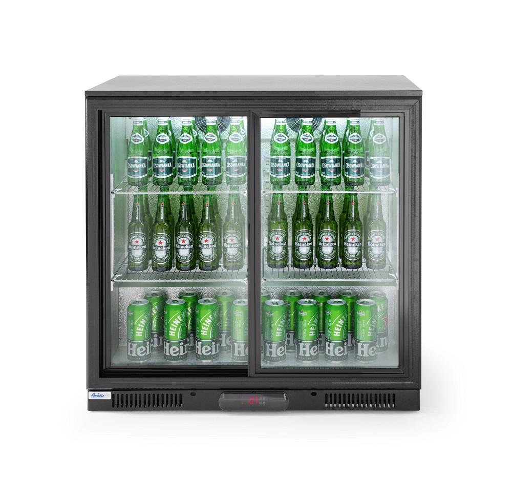 Backbar Koelkast Schuifdeuren 197L