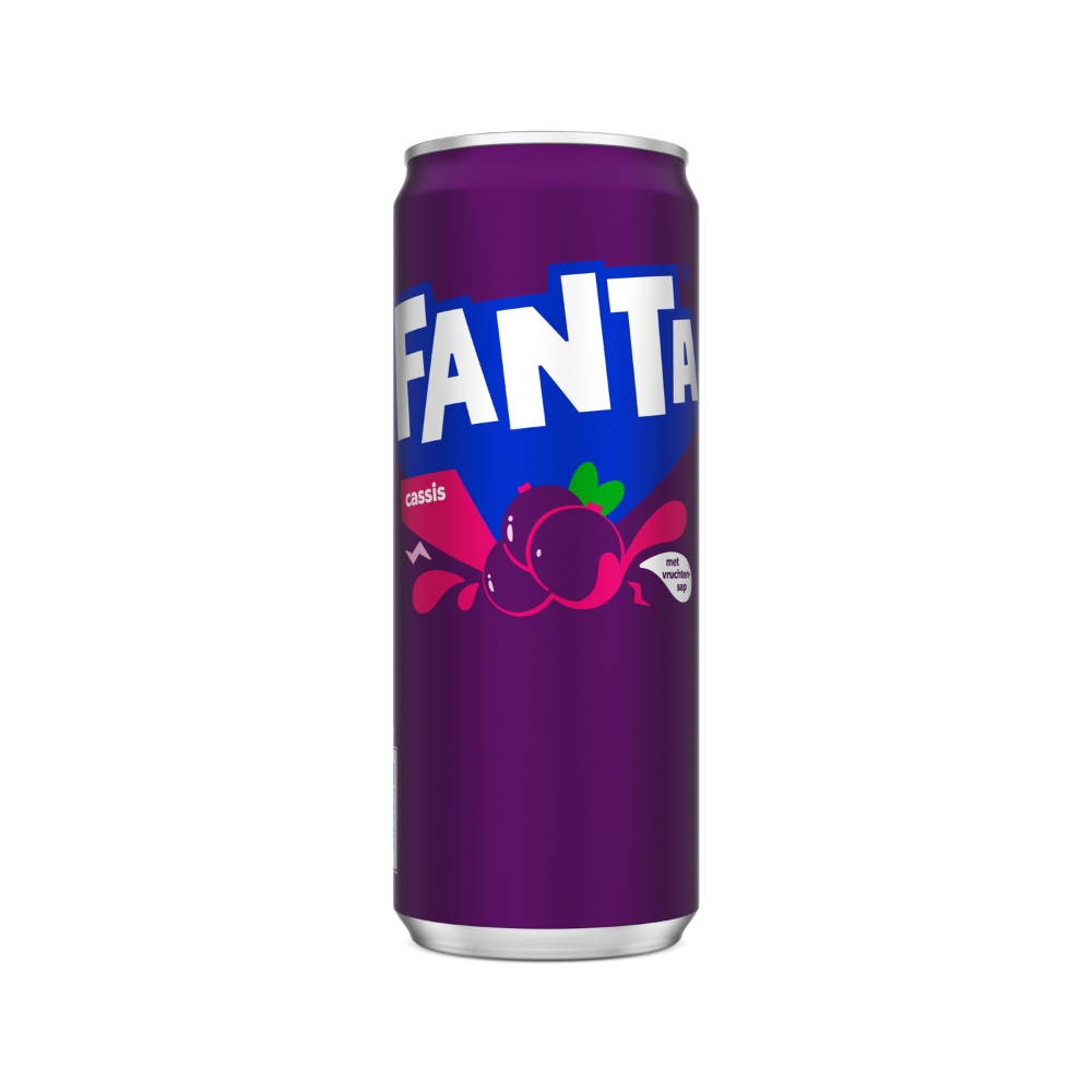 Fanta Cassis 33cl Sleek Fanta Cassis 33cl Sleek