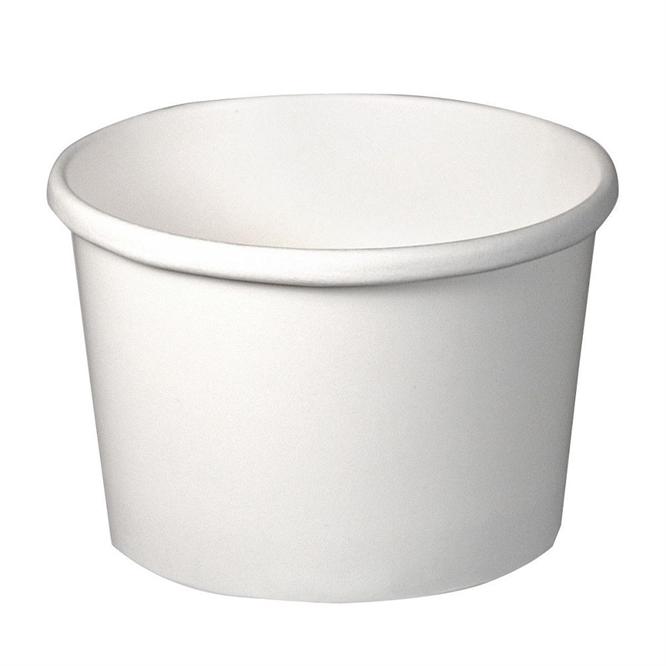 Soup-Ice Beker Wit 230cc/8oz Soup-Ice Beker Wit 230cc/8oz