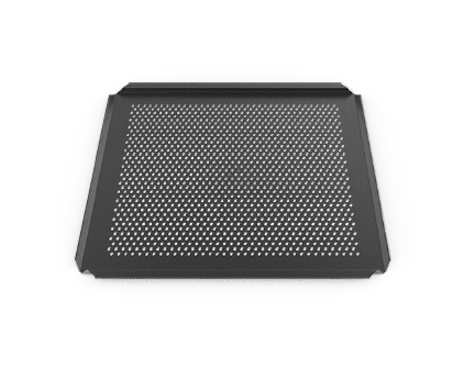 Geperforeerde alu tray antiaanbak
