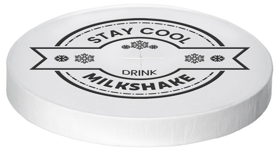Milkshake Deksel 90mm Karton NIC