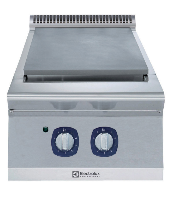 Elektrisch fornuis 2 zones 400mm topmodel