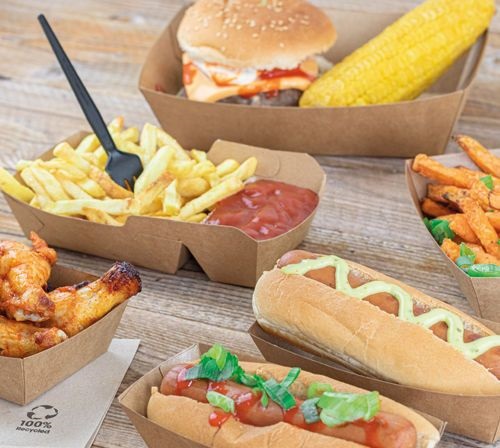 Snackbakje Kraft A5 Snackbakje Kraft A5