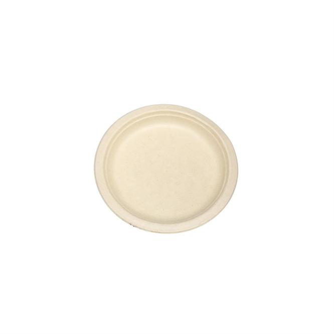 Bord Suikerriet Rond Ø 18cm Bruin Bord Suikerriet Rond Ø 18cm Bruin