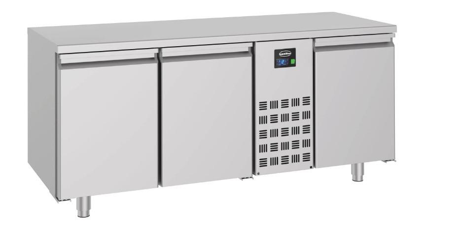 Koelwerkbank Monoblock 3-deurs