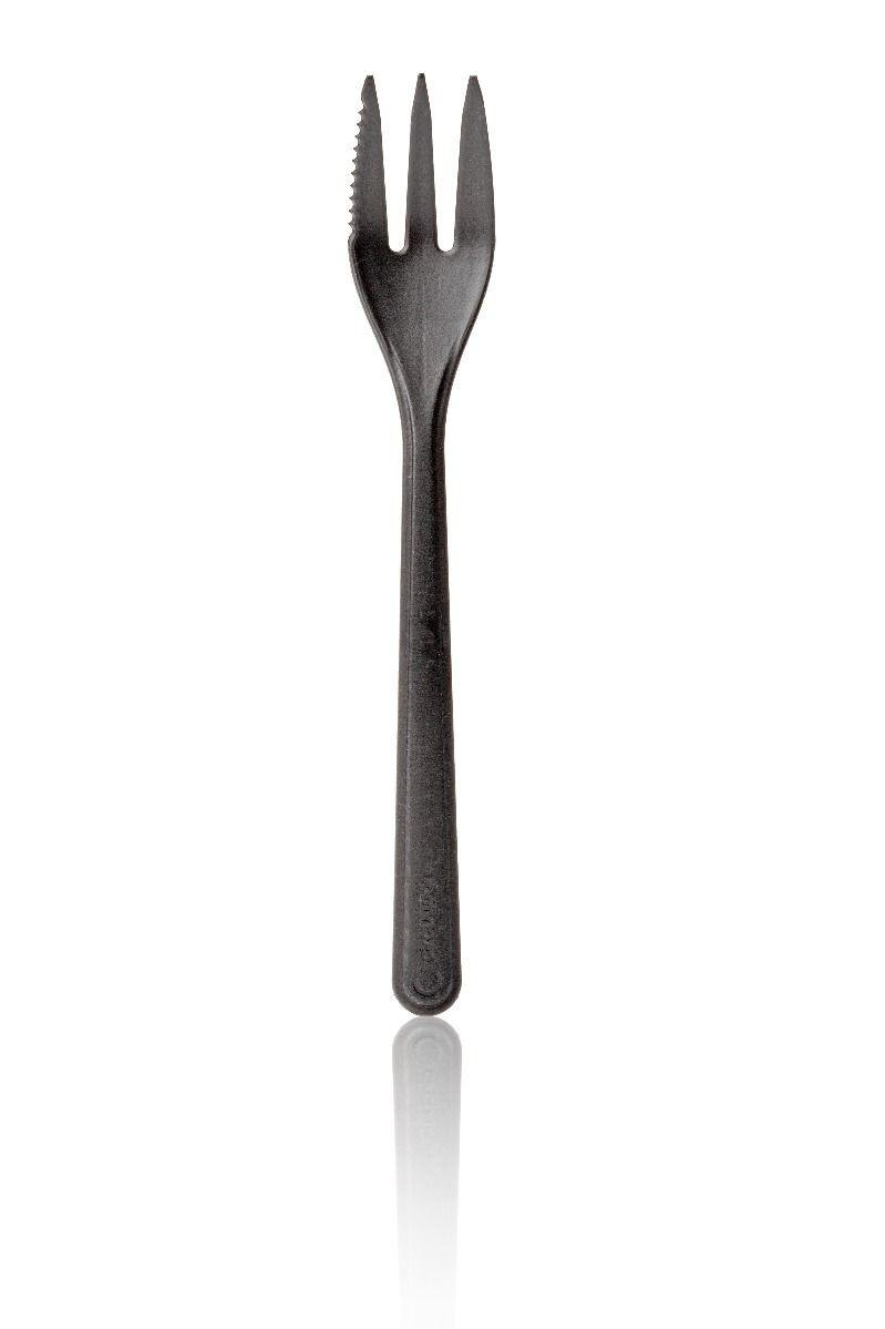 Reusable Snackvork PPMF 13cm Zwart