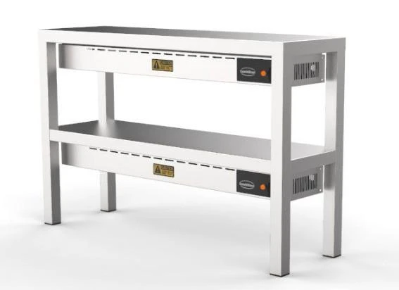 Etagère verwarmd 2 niveaus 1200