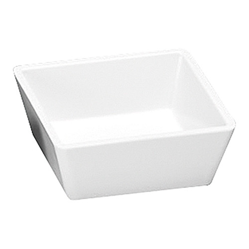 Serveerschaal 90x90mm Wit