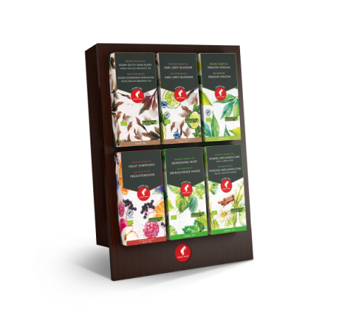 JM Thee display voor piramide zakje