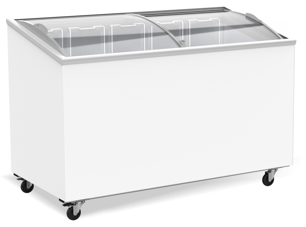 Vrieskist glasdeksel 397 ltr.