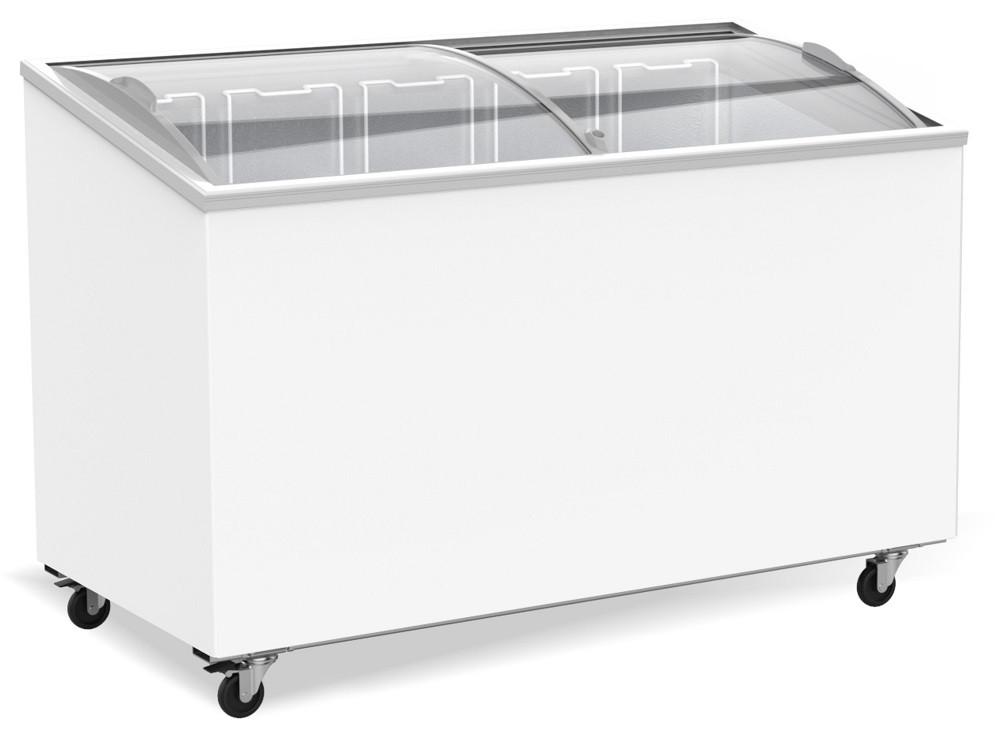 Vrieskist glasdeksel 397 ltr.