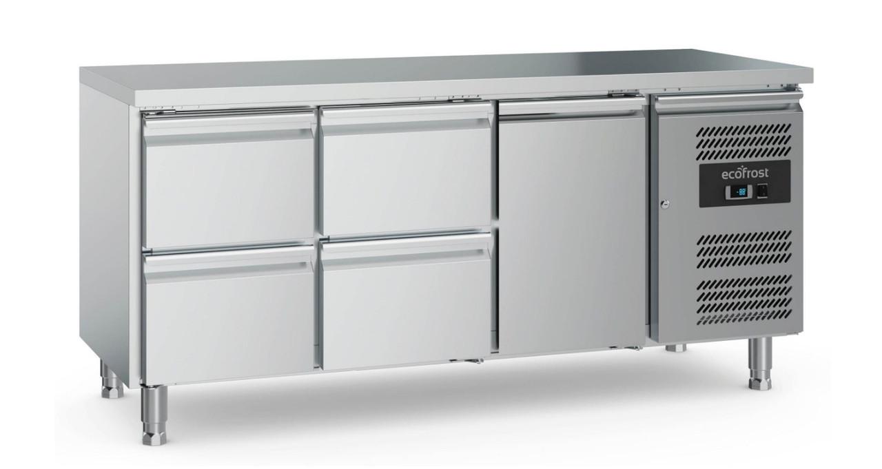 Koelwerkbank EcoF 1 deur 4 laden