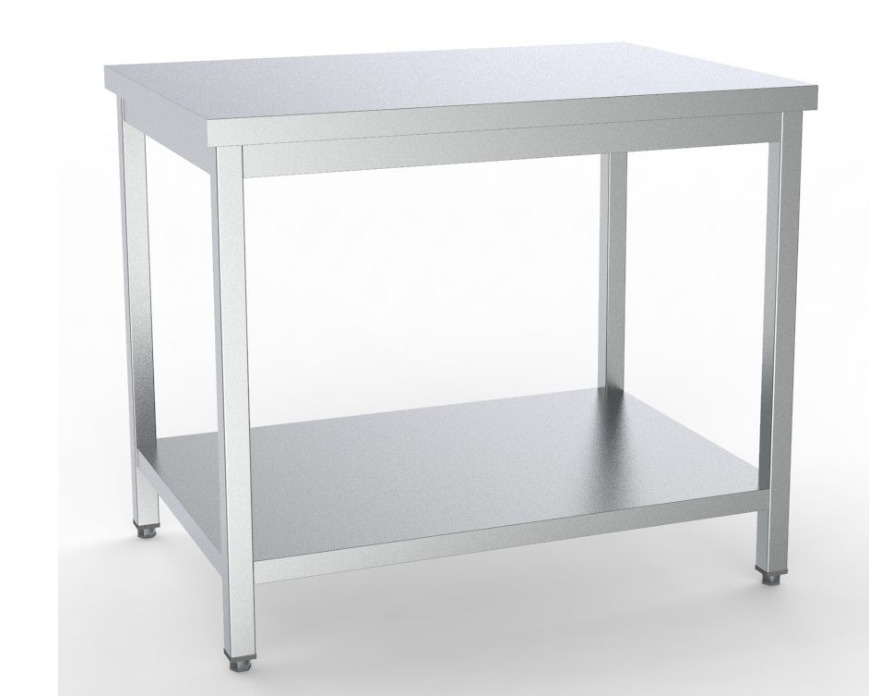 Werktafel 700 open onderstel BouwP.
