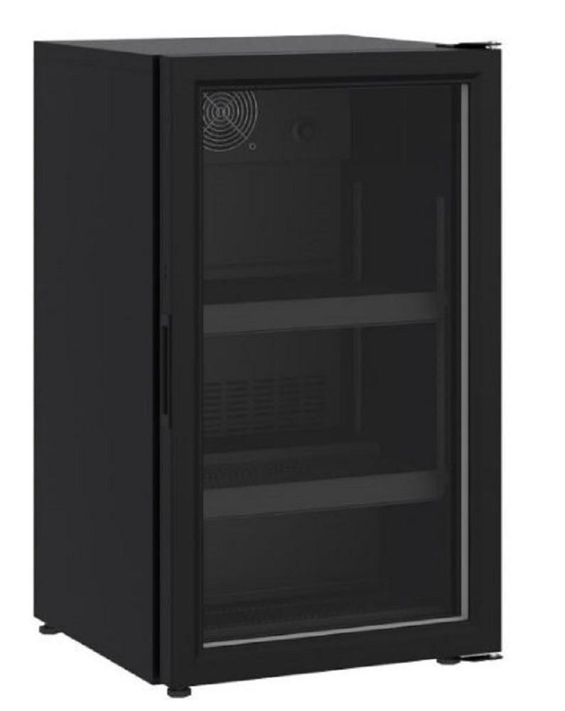 Glasdeur koelkast tafelmodel 136L