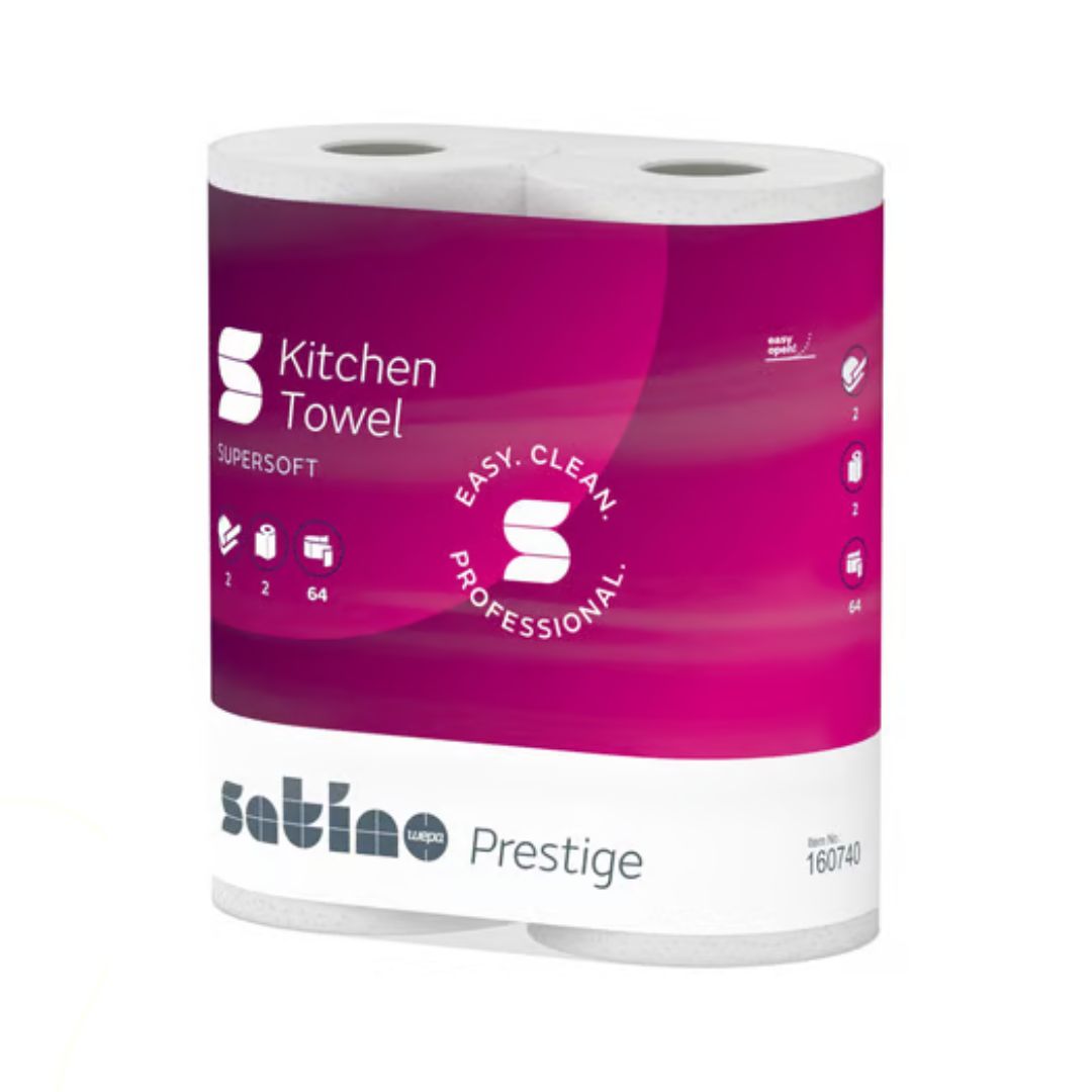 Satino Prestige Keukenrol 2-Laags Satino Prestige Keukenrol 2-Laags