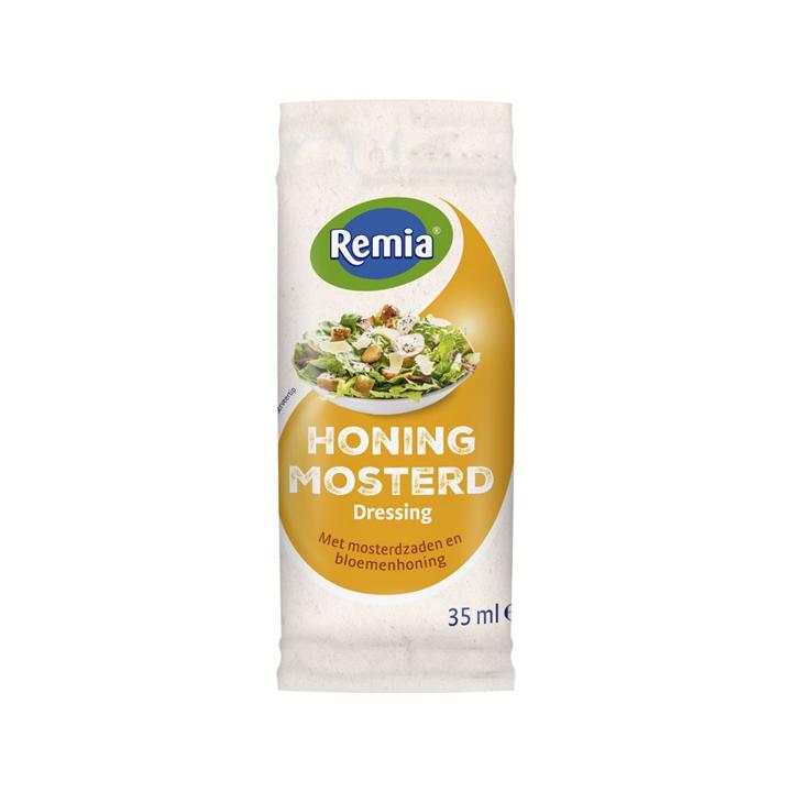 Remia Honing Mosterd Sachet 54x35ml