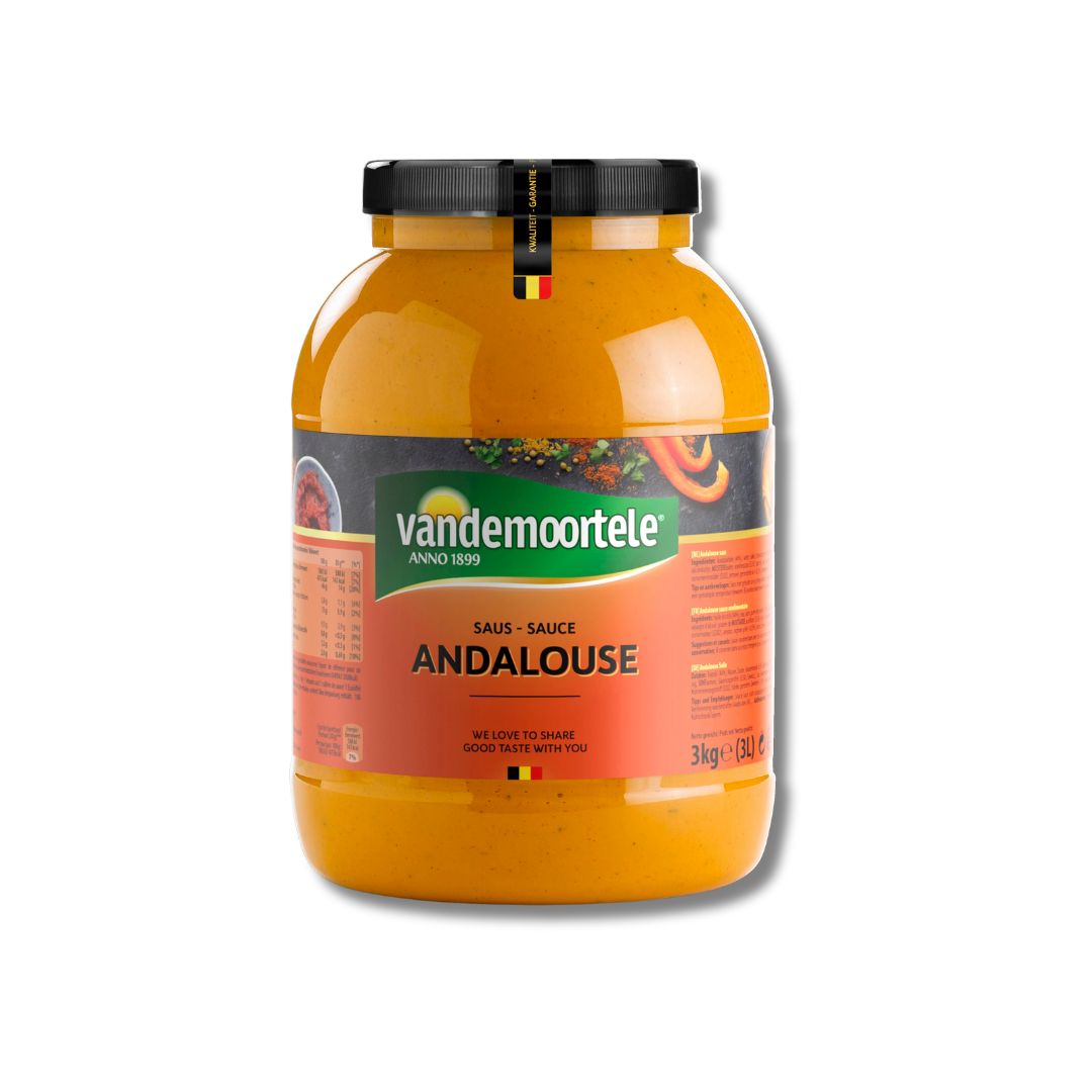 Vandemoortele Andalousesaus 3L Vandemoortele Andalousesaus 3L