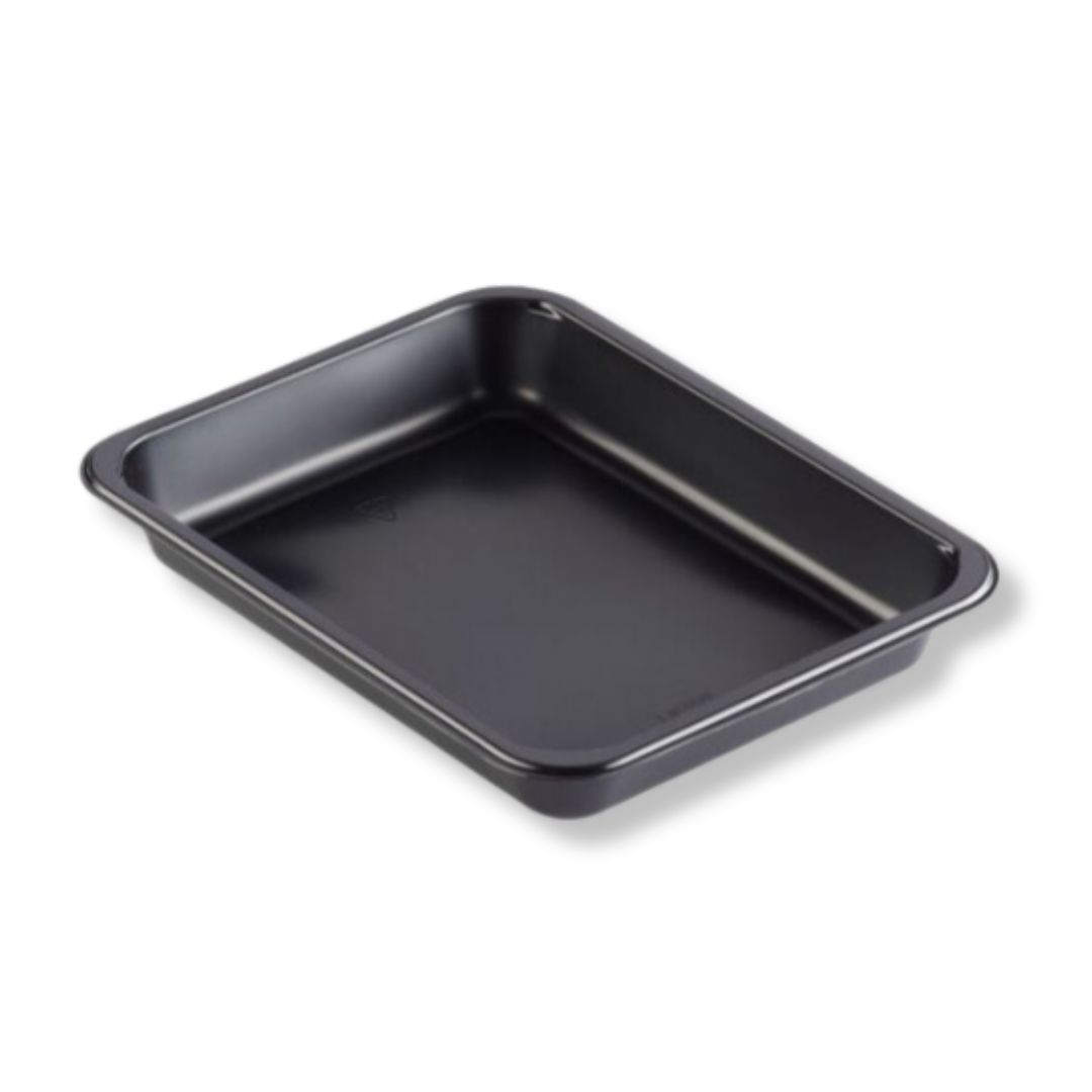 Menubak 1vaks PP 227x177x32mm Zwart